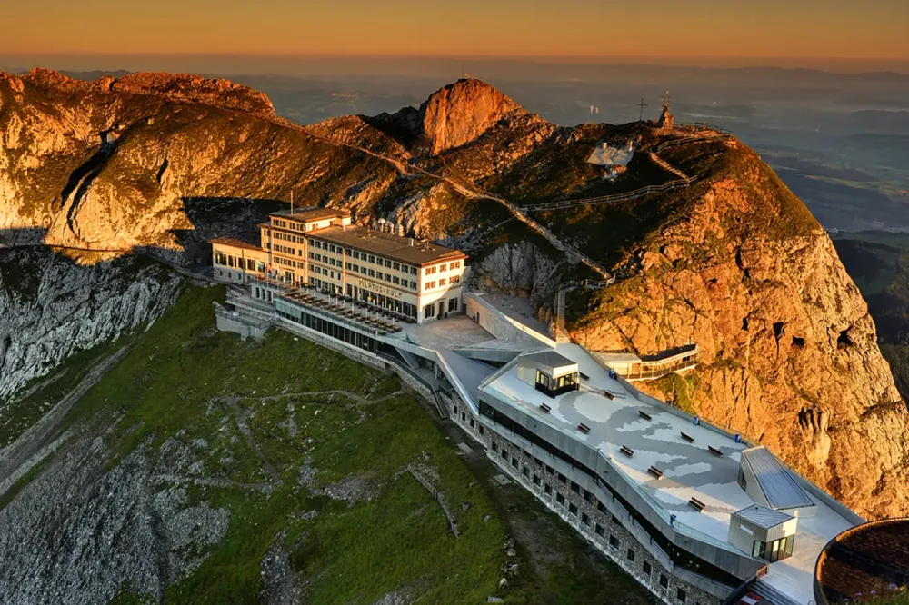 Pilatus Kulm mountain hotel